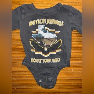 Rowdy Sprout Waylon Jennings Long Sleeve 3-6 months